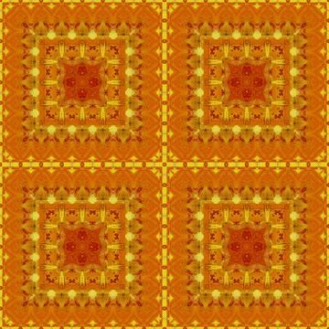 Seamless pattern, oil painting Stock Illustration
