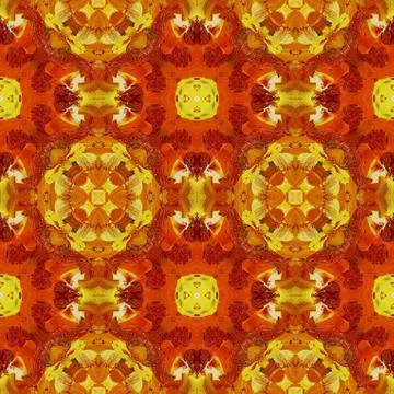 Seamless pattern, oil painting Stock Illustration