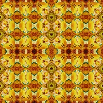 Seamless pattern, oil painting Stock Illustration