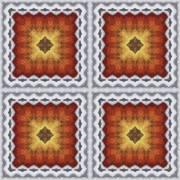Seamless pattern oil painting Stock Illustration