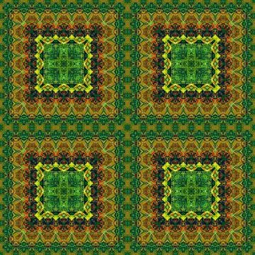 Seamless pattern, oil painting Stock Illustration