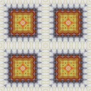 Seamless pattern oil painting Stock Illustration