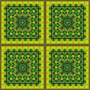 Seamless pattern, oil painting Stock Illustration