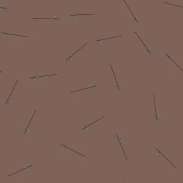 Seamless pattern old medieval weapon cartoon vector Illustrazione stock