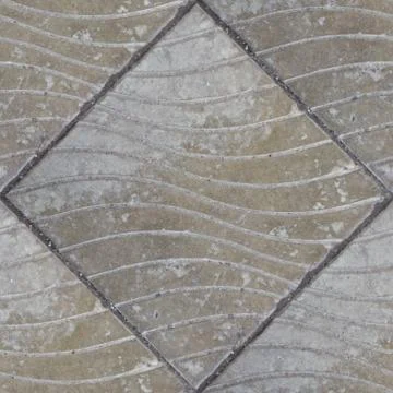 Seamless pattern with old road tile Stock Photos