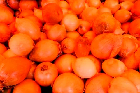 Seamless pattern with onion. Abstract background Stock Photos