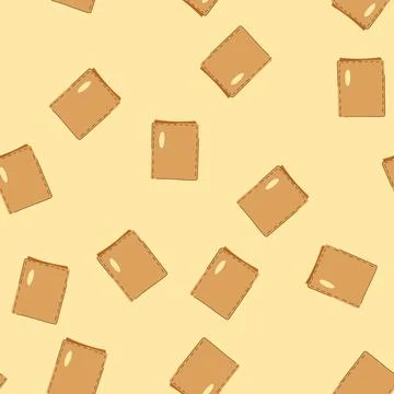 Seamless pattern online wallet cartoon vector Illustrazione stock