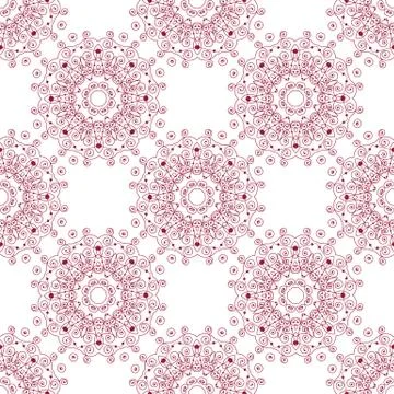 Seamless pattern or forged elements. Modern style for wallpaper, wrapping Stock Illustration