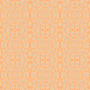 Seamless pattern orange blue Stock Illustration