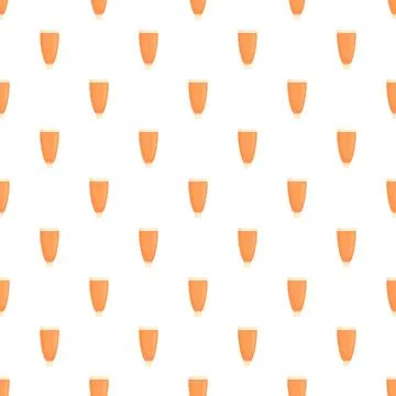 Seamless pattern with orange cosmetic cream tubes Illustrazione stock