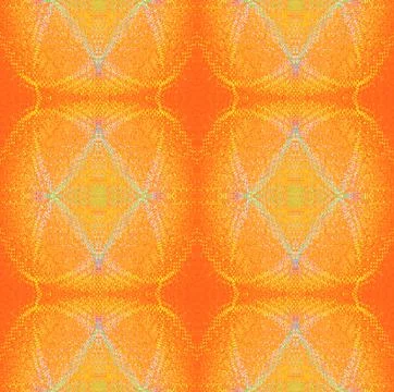 Seamless pattern orange yellow Stock Illustration