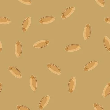 Seamless pattern organic bamboo plate cartoon vector イラスト素材
