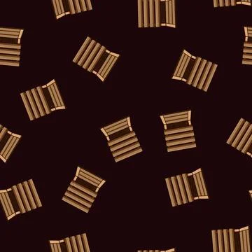 Seamless pattern organic compost bin cartoon vector Stock Illustration