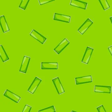 Seamless pattern organic juice bottle cartoon vector Stock Illustration