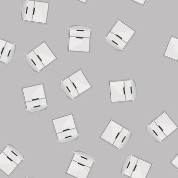 Seamless pattern organization file cabinet cartoon vector Stock Illustration