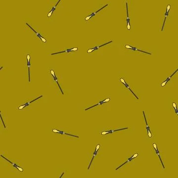 Seamless pattern organize file tool cartoon vector Stock Illustration