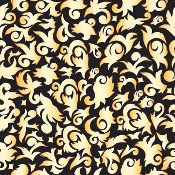 Seamless pattern ornament decorative banner of card Stock Illustration