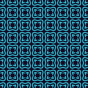 Seamless pattern. Ornament of lines and curls. Linear abstract background. Stock Illustration