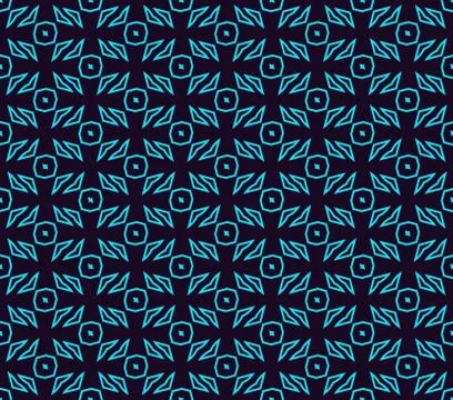 Seamless pattern. Ornament of lines and curls. Linear abstract background. Stock Illustration