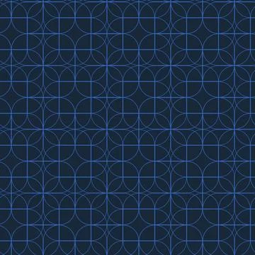 Seamless pattern with ornament in style Art Deco. Stock Illustration