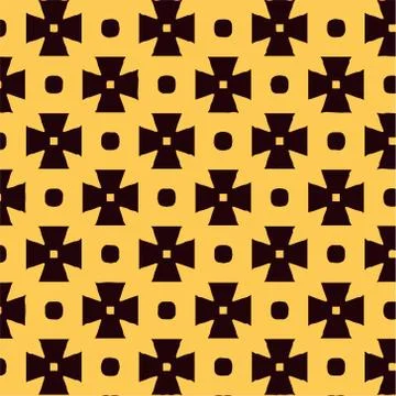 Seamless pattern in ornamental style. Geometric desing texture. Desing Wallpa Stock Illustration