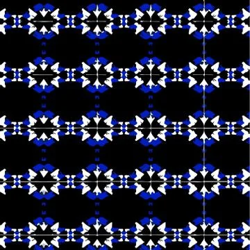 Seamless pattern in ornamental style. Geometric desing texture for gift. Stock Illustration