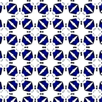 Seamless pattern in ornamental style. Geometric desing texture for gift. 스톡 일러스트