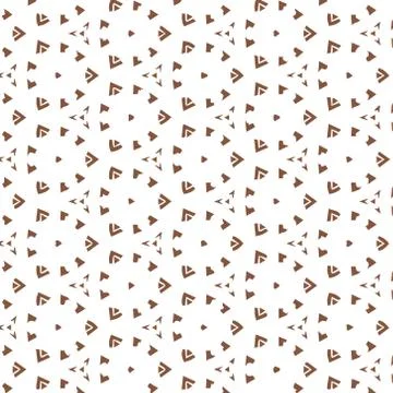 Seamless pattern in ornamental style. Geometric desing texture for gift. Illustrazione stock