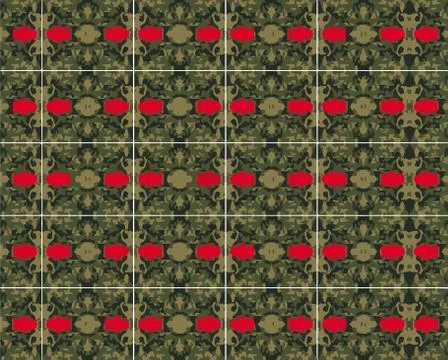 Seamless pattern in ornamental style. Geometric desing texture for wallpaper  Stock Illustration