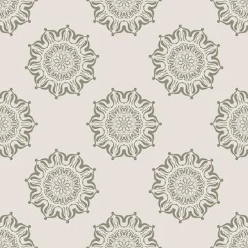 Seamless pattern with ornaments. Colorful texture for textile, wallpaper, pac Stock Illustration