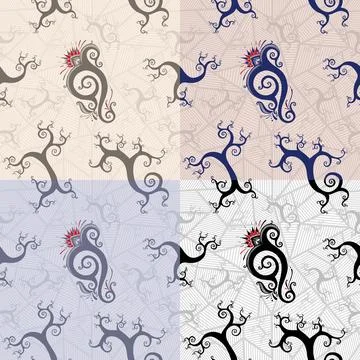 Seamless pattern. Ornate Stock Illustration