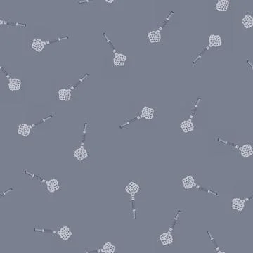 Seamless pattern ornate skeleton key unlocking secrets and opportunities イラスト素材