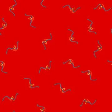 Seamless pattern outage broken cable cartoon vector Illustrazione stock