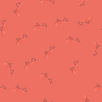 Seamless pattern outdoor cot camp cartoon vector Stock Illustration