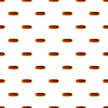 Seamless pattern with oval buttons for ui design 스톡 일러스트