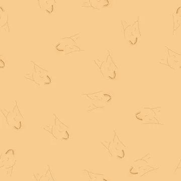 Seamless pattern pack paper lunch bag cartoon vector Stock Illustration