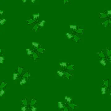 Seamless pattern package bow ribbon cartoon vector Illustrazione stock