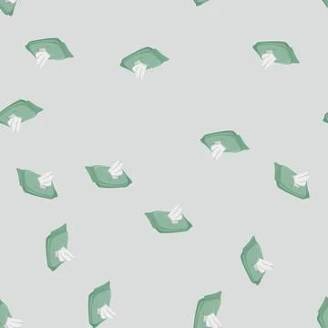Seamless pattern package wipe wet color icon vector Stockillustratie