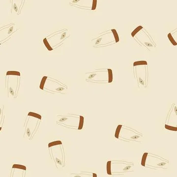 Seamless pattern packaging automatic air freshener cartoon vector Stock Illustration