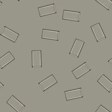 Seamless pattern packaging metal tin can cartoon vector イラスト素材