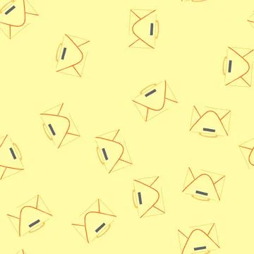 Seamless pattern packing compression bag cartoon vector Stock Illustration
