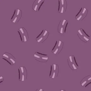 Seamless pattern pain cervical neck collar cartoon vector 库存插图