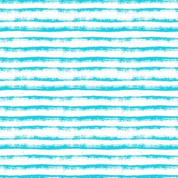 Seamless pattern with paint brush lines. Vector striped background. Stock Illustration