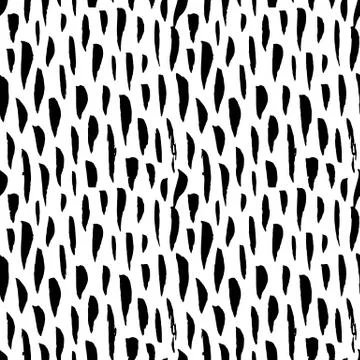 Seamless Pattern Paint Brush Strokes Illustrazione stock