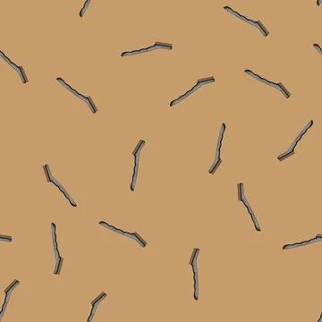 Seamless pattern paint wire brush cartoon vector Stock Illustration