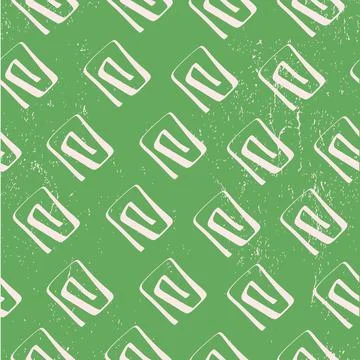 Seamless pattern with painted brush strokes. Illustrazione stock