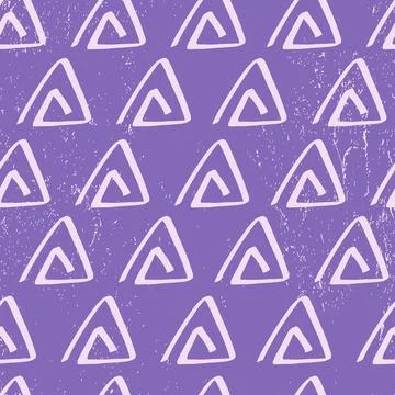 Seamless pattern with painted brush strokes. Illustrazione stock