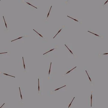 Seamless pattern painter artist paint brush cartoon vector Illustrazione stock