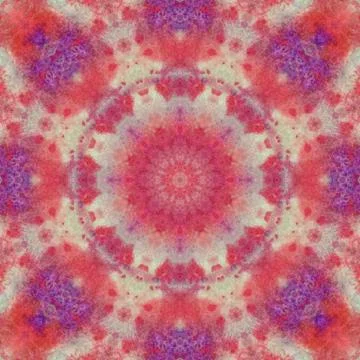 Seamless pattern, paintings on a fabric Stock Illustration