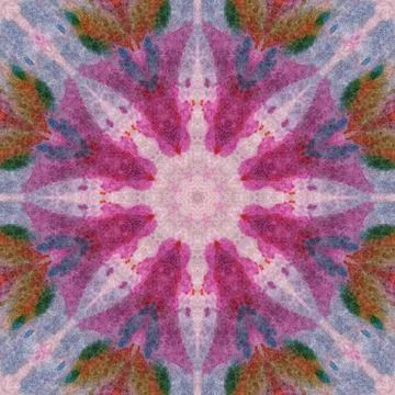 Seamless pattern, paintings on a fabric Stock Illustration